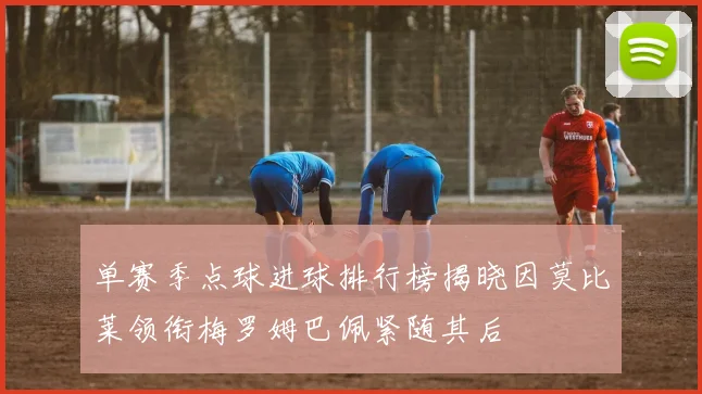单赛季点球进球排行榜揭晓因莫比莱领衔梅罗姆巴佩紧随其后